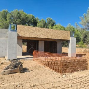 trabajos realizados en la construcción de las casas